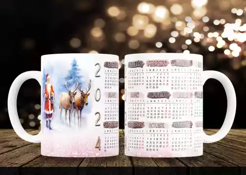 vectores plantilas SANTA CLAUS ,NAVIDAD,FESTIVIDAD,CALENDARIO,